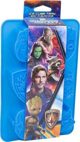 img 4 attached to 🌌 Guardians of the Galaxy Silicone Ice Cube Tray or Chocolate Mold - Groot, Star-Lord, Rocket Raccoon and More - Create 6 Cubes