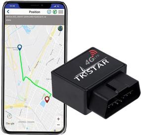 img 4 attached to 🌐 TKSTAR 4G ОБД-II GPS трекер для транспортных средств | Антикражное устройство для реального времени отслеживания для автомобилей, грузовиков, автобусов, внедорожников