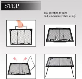 img 2 attached to Yoler Function Campfire Barbecue Outdoor Cooking