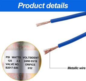 img 1 attached to Mudder Solenoid Valve for Aprilaire Humidifiers - B2015-S85 B2017-S85 4040 Compatible with Models 220, 224, 400, 440, 500, 550, 558, 560, 600, 700 - 24V, 2.3W, 60Hz