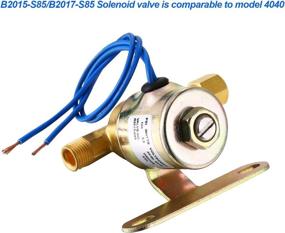 img 2 attached to Mudder Solenoid Valve for Aprilaire Humidifiers - B2015-S85 B2017-S85 4040 Compatible with Models 220, 224, 400, 440, 500, 550, 558, 560, 600, 700 - 24V, 2.3W, 60Hz