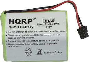 img 2 attached to 🔋 HQRP Compatible Battery for Uniden Bearcat SPORTCAT BP-120 BP120 BP-150 BP150 BP-180 BP180 BP-250 BP250 BBTY0356001 Replacement