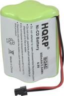 🔋 hqrp compatible battery for uniden bearcat sportcat bp-120 bp120 bp-150 bp150 bp-180 bp180 bp-250 bp250 bbty0356001 replacement logo