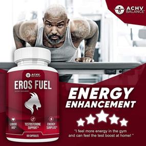 img 2 attached to 💪 Eros Fuel 1500 мг Тест и Оксид Азота Комплекс: Повышение Силы, Производительности и Устойчивости для Роста Мышц, Васкулярности и Энергии - с Соу Палметто, L-Аргинином и Аминокислотами - 60 таб.