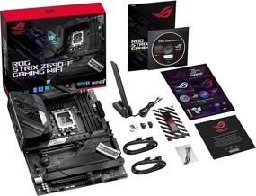 img 1 attached to 🎮 ASUS ROG Strix Z690-F Gaming WiFi 6E LGA1700 Intel 12th Gen ATX Gaming Motherboard - PCIe 5.0, DDR5, 16+1 Power Stages, 2.5Gb LAN, BT v5.2, Thunderbolt 4, 4xM.2