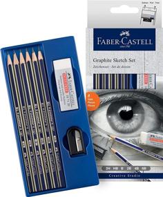 img 4 attached to Faber Castell Goldfaber Graphite Sketch Set