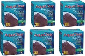 img 1 attached to Aquaclear Filter Insert Activated Carbon 18 🐠 Pack: Triple-value for Enhanced Filtration (6 units of 3)