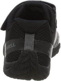 img 2 attached to Black Merrell Trail Glove 5 Alternative Closure Hiking Sneaker in 4.5 US Size for Unisex Big Kids