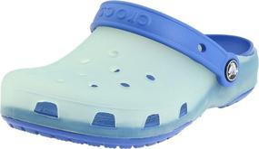 img 4 attached to Crocs Chameleons Translucent Toddler Little Boys' Clogs & Mules - Sleek and Color-Changing Shoes for Kids!