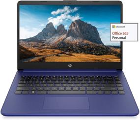 img 4 attached to 💻 HP 14" HD Laptop 2021 - Light-Weight, AMD 3020e, 8GB RAM, 128GB SSD + 64GB eMMC - Office 365 Included!