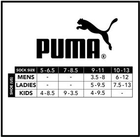 img 1 attached to 🧦 PUMA Kids' Low Cut Socks - 8 Pack, Comfortable and Stylish Footwear for Young Ones