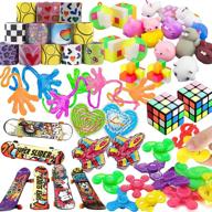 🎉 assorted party favor toys for kids: birthday party, carnival, pinata fillers, treasure box, goodie bag fillers, classroom rewards, party supplies логотип