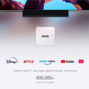 img 1 attached to 📺 MECOOL KM2 Android 10.0 TV Box: Netflix 4K ATV Set Top Box with Voice Remote Control