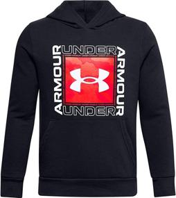 img 2 attached to Under Armour Rival Fleece Hoodie Boys' Clothing : Active