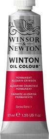 img 4 attached to 🎨 Краска масляная Winsor & Newton Winton, 37 мл, Ализариновый красный - Неизменно яркая.