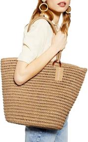 img 2 attached to Yoofashion Shoulder Summer Fashion Handbag