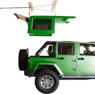 🔧 harken - подъемно-схватывающее устройство для верхнего хранения hardtop для jeep wrangler и ford bronco, самовыравнивающееся, безопасная антипадающая система, простая одноместная эксплуатация, (включает в себя дополнительные ручки t для быстрого снятия жесткого верха) логотип