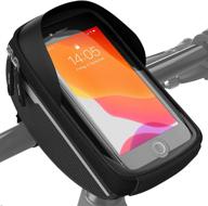 🚲 velmia waterproof bike phone mount bag with touchscreen sensor- handlebar holder logo