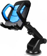 🚗 2021 upgraded universal car phone mount with adjustable suction cup - suitable for all mobile phones logo