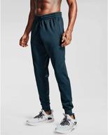 under armour fleece joggers black sports & fitness for running logo