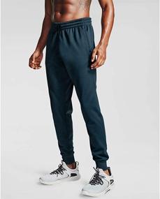 img 4 attached to Under Armour Fleece Joggers Black Sports & Fitness for Running