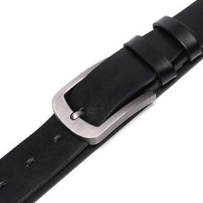 img 1 attached to GOIACII Genuine Leather Casual Single Men's Accessories in Belts