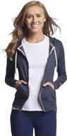 ultimate comfort and style: russell athletic women's cotton performance full zip jacket - find your perfect fit! логотип