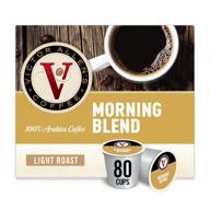 ☕ кофе victor allen's light roast в капсулах k cups, совместимый с кофеваркой keurig 2, утренняя смесь - 80 штук логотип