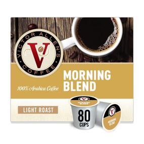 img 4 attached to ☕ Кофе Victor Allen's Light Roast в капсулах K Cups, совместимый с кофеваркой Keurig 2, утренняя смесь - 80 штук