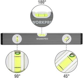 img 2 attached to WORKPRO W002900A 3-Piece Spirit Level Set