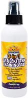 premium cat & kitten training aid: 3-in-1 bitter spray for indoor & outdoor use, usa-made - boundaries, repellent, & furniture protector logo
