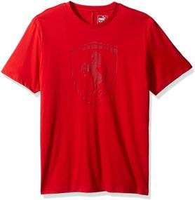 img 2 attached to PUMA Standard Ferrari Shield T Shirt Automotive Enthusiast Merchandise for Apparel