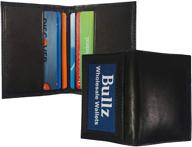 leather credit holder design wallet logo