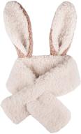 surblue rabbit cashmere animal autumn girls' accessories logo