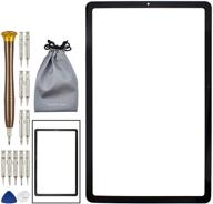 📱 premium black outer glass screen replacement for samsung galaxy tab s6 lite - sm-p610, sm-p615, sm-p610n logo