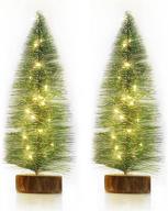 qywyii christmas trees small artificial tabletop logo