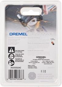 img 2 attached to 🔪 Dremel SM510c 3-Inch Metal Cutting Wheel, 3-Pack , Black