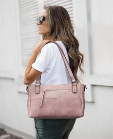 img 3 attached to 👜 Stylish and Functional: S ZONE Shoulder Crossbody Handbag with Multiple Pockets for Women's Handbags & Wallets