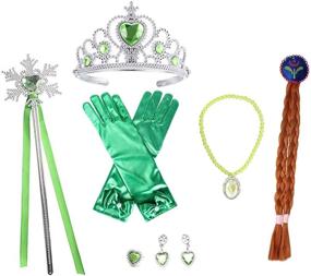 img 3 attached to 👑 Little Gloves Accessories for Princesses, Ages 5-6 Years