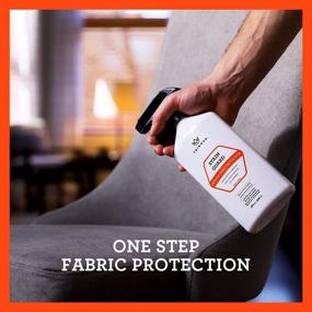 img 2 attached to 🛡️ TriNova Stain Guard - Non-Aerosol Fabric Protection Spray for Upholstery, Carpet, Rugs and More, Shields Against Liquid Spills (18 oz)