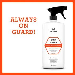 img 1 attached to 🛡️ TriNova Stain Guard - Non-Aerosol Fabric Protection Spray for Upholstery, Carpet, Rugs and More, Shields Against Liquid Spills (18 oz)