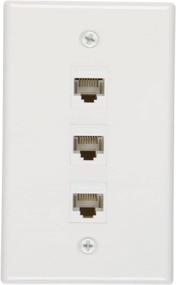 img 3 attached to 🏠 Conveniently Upgrade Your Home Network with Buyer's Point 3 Port Cat6 Wall Plate