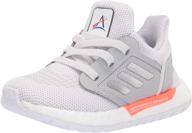 👟 adidas unisex kids ultraboost running shoes - orange girls' athletic footwear logo