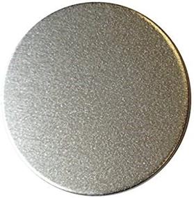 img 1 attached to 🎯 RMP Stamping Blanks, 2-inch Round Aluminum, 0.063 inch (14 Gauge) - Pack of 50