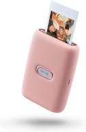📸 fujifilm instax mini link smartphone printer - pink blush logo