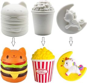 img 1 attached to Satisfy Your Sweet Tooth with Korilave Squishies Crafts Dessert Squishy!