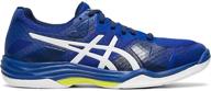 🏐 asics women's gel tactic volleyball silver athletic shoes: optimal performance and style for female players logo