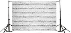 img 2 attached to 📸 Yeele 10x8ft Retro White Brick Wall Backdrop Vinyl Fabric: Perfect Photography Background for Portraits, Parties, and Studios!