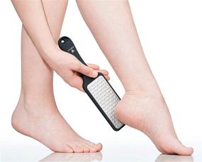 img 1 attached to 🦶 Revolutionary Next Generation 3-in-1 Pedicure Foot File: Ultimate Callus Remover, Scrubber, and Exfoliator for Spa-worthy Feet