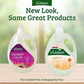 img 2 attached to 🌿 Biokleen Natural Laundry Detergent Liquid - 300 Loads: Eco-Friendly Concentrated Plant-Based Formula, Safe for Kids and Pets, No Artificial Colors or Preservatives - Packaging May Vary